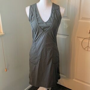 Indygena XS grey mesh tank dress